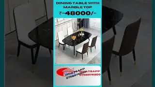 MARBLE DINING TABLE SET #marblediningtable #dining #furnituremanufacturer #diningmanufactureinmumbai
