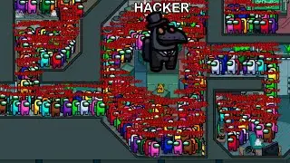 Among Us, but with 10000 players *10001 players vs hacker*