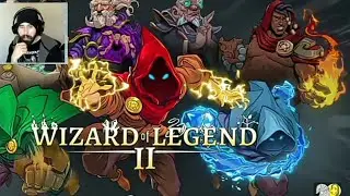 Reacting to Wizard Of Legend 2 Combat Trailer