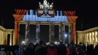 Festival Berlin Leuchtet 2015 Brandenburger Tor Light Up Berlin