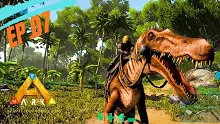 COMO DOMAR BARIONIX! -ARK ULTIMATE MOBILE EDITION, EP.07 NO OFFLINE, THE ISLAND, VANILLA!