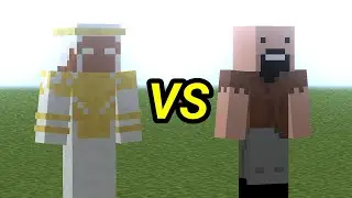Who is The STRONGEST Notch or Sentinel Herobrine!?? Battle in Minecraft