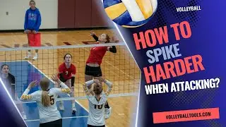 How to Spike HARDER in volleyball!