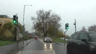 Driving On New Road, Tybridge Street, Hylton Road, Henwick Road, Oldbury Road Tudor Way Worcester UK