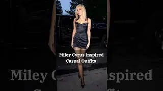 Miley Cyrus street style fashion 🧡 #viral #shorts #trending #mileycyrus #flowers #oscars #music