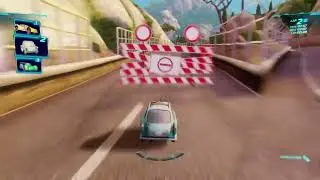 Cars 2 Professor Z won the Grand Prix