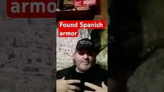 Found Spanish armor and knights Templar statues