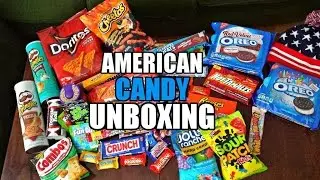 HUGE AMERICAN CANDY AND SNACKS UNBOXING !