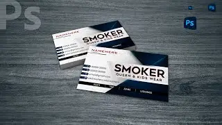 Create a Stunning Business Card in Photoshop | Easy Tutorial