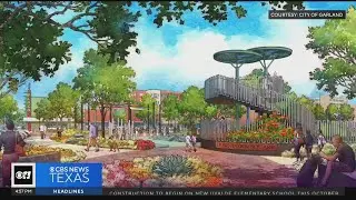Downtown Garland Square renovation project wraps, city prepares for its reopening
