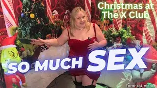 Santa, sex, and a 6-person or*y!  A wild X Club Christmas super party