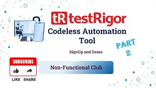 testRigor | SignUp | Demo for End to End Test Case