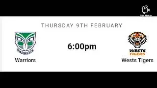 NRL 2023 Season Trial games Round 1