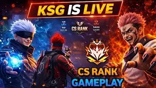 LET'S PLAY CS RANK WITH FRIENDS🔥CS RANK GAMEPLAY FREE FIRE LIVE