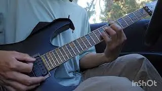 IBANEZ RG5EX1 GUITAR PLAY RADIO CAR MUSIC,D# C show configuration scale ,EL DORADO PARK L.B CAL