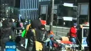 WPIX coverage of a Valentines Day anti fur march in Manhattan