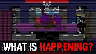 Playing Fnaf but every object is visible at once