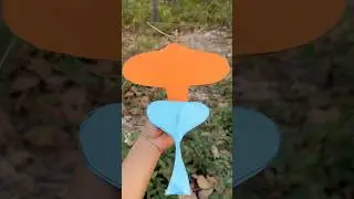 Survival Skills: SMART ideas make mini kite with single mom #bushcraft #survival #ideas #kite