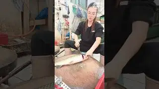 Wow! What a Fish Cutting Skills l 🐟 l #shorts #viralshorts #fishcutting_skills #fishcutting