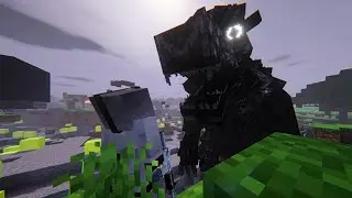 Defeating HORROR GODZILLA in Minecraft