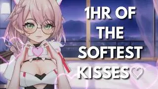 ASMR 1HR of the Softest Kisses ♡ (Binaural) (3DIO)
