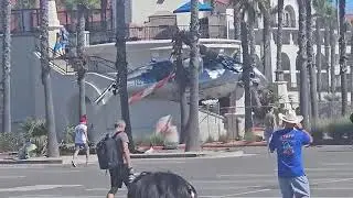 DEADLIEST HELICOPTER CRASH BELL 222 IN LOS ANGELES HUNTINGTON BEACH