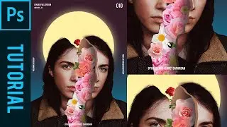 Flower a Head Full Dream ala Magdiel Lopez - Tutorial Photoshop CC 2019