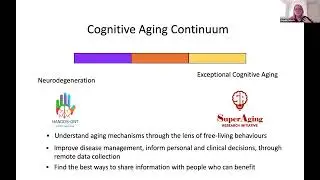 Use of Wearable Sensors to Better Understand the Continuum of Cognitive Aging