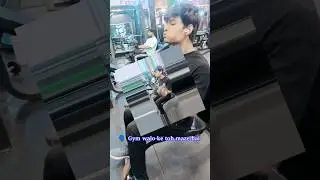 🗣️Gym walo ke toh maze hai😏#shorts #gym #workout #pain #fitness #students #viral