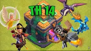 Easy Electro Dragon Spam Attack !! TH14 Attack strategy | Clash of Clans - COC