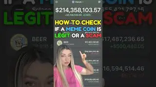 Is Your Meme Coin Legit or a Scam? 🔍 Here's How to Check! 💡