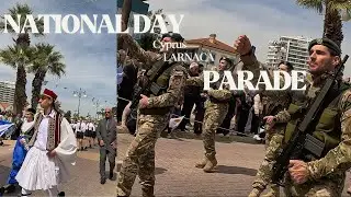 🇨🇾 Cyprus National Day Parade | Military, Schools & Scouts Celebration | 塞浦路斯国庆阅兵游行｜军队、学校与童子军齐聚庆典
