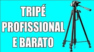 Tripé Câmera Profissional Canon 1,80 Mts + Suporte Celular - Marca Universal, Modelo Ley-79