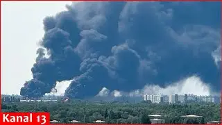 Ukrainian drones strike fuel pumping station supplying diesel to Moscow