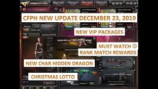CrossFire Philippines 2019: New Patch Update December 23, 2019 New AK-47 Knife Red Beast VIP Package