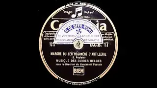 Musique des Guides Belges  -   March du 1er regiment d'artilierie  -  March du 1er regiment des ..