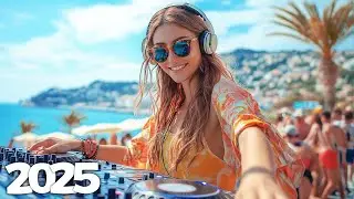 Coldplay, Kygo, Sia, Calvin Harris 🌞 Tropical Summer Mix 2025 | Chill Deep House & Pop Remix