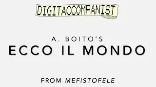 Ecco il mondo &ndash; Digital Accompaniment