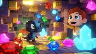 Minecraft Baby Zombie Tripped in the Cave 🧟&zwj;♂️🏞️ | Kids Songs & Nursery Rhymes