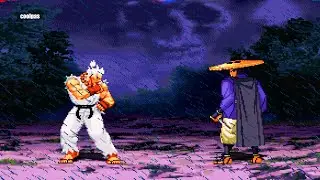 Akuma Good Ghost vs Zantetsu Udou | MUGEN