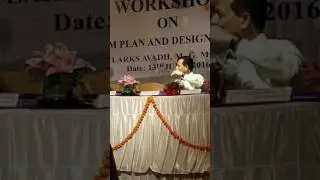Desh Deepak Verma Chairman UPERC addressing DSM Seminar in Lucknow hosted by UPNEDA