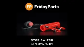 Stop Switch 6E9-82575-09 for Yamaha Outboard Engine 15HP 25HP 30HP 40HP