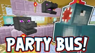 Minecraft Xbox   PARTY BUS!!   Building Time #70