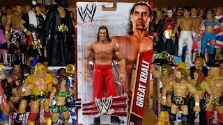 REVIEW: GREAT KHALI WWE Basic 33 - Mattel Figure Unboxing!!!
