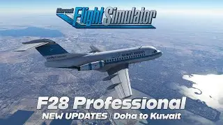 JustFlight Fokker F28 Professional | Major Update | MSFS
