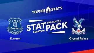 Everton vs Crystal Palace | Pre-Match Stat Pack | Premier League Matchweek 8 Preview & Stats
