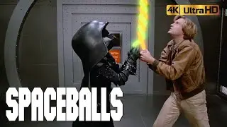 Spaceballs (1987)  Helmet At Last We Meet For The First Time For The Last Time 4K HDR
