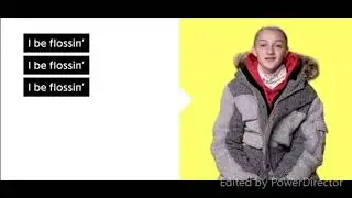 I be Flossin' Genius Edition Music Video featuring Backpack Kid