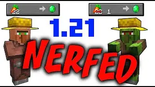 NERF жителей деревни в Minecraft&hellip;