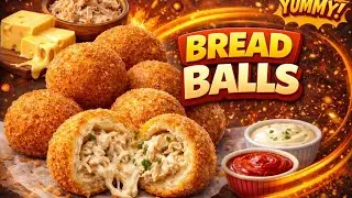 Easy Bread Balls Recipe: Perfectly Crispy And Creamy! |Lubna Cuisine